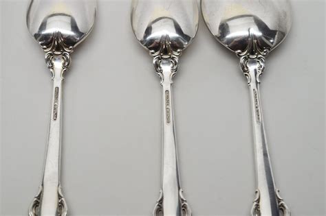 $192 sale price 20% off. Wallace Sterling Silver Grande Baroque Seven Piece ...