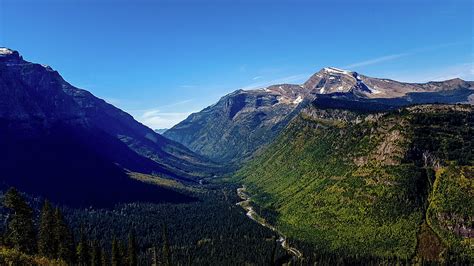 Rocky Mountains In Glacier National Park Photograph By Marilyn Burton