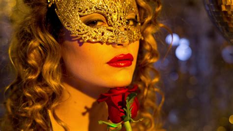 Sexy Masquerade Mask Woman 19 Stock Footage Videohive