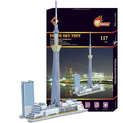 3d Puzzle Tokyo Sky Tree Products3d Puzzle