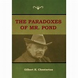 The Paradoxes of Mr. Pond (Hardcover) - Walmart.com - Walmart.com