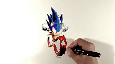 Drawing Sonic The Hedgehog Super Peel Out The Road To Sonic Mania