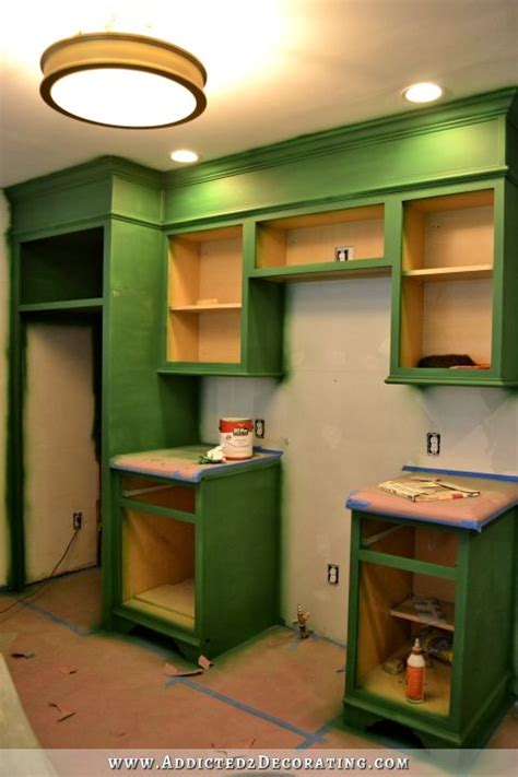 Maybe you would like to learn more about one of these? A Green Refrigerator Wall Of Cabinets (Plus, I'm Redoing ...