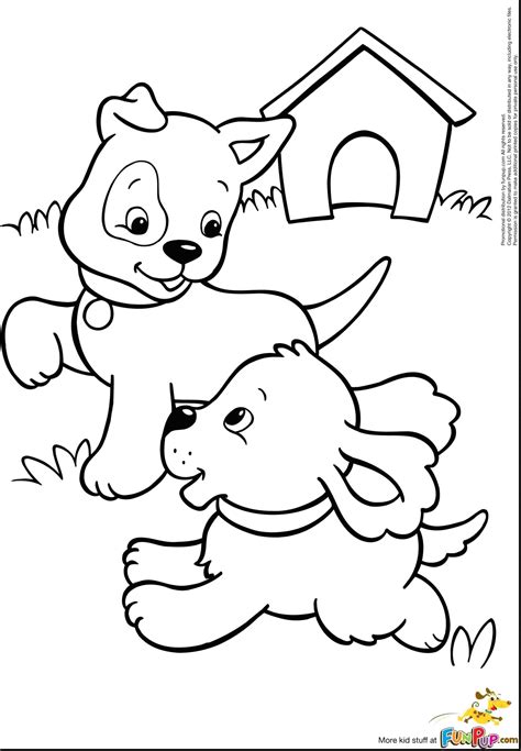 Puppy Love Coloring Pages At Free Printable