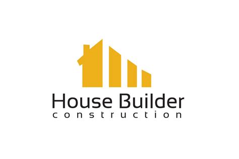 House Builder Logo Template | Creative Logo Templates ~ Creative Market