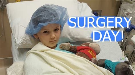 Surgery Day Child Tonsillectomy And Adenoid Removal Youtube