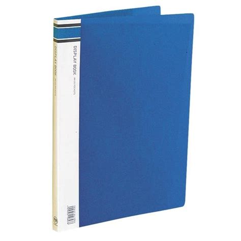 Fm A4 Display Book 20 Pocket Blue Officemax Nz