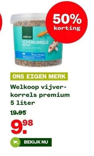 Korrels Premium 5 Liter Aanbieding Bij Welkoop