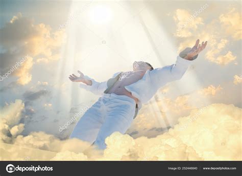 Man Ascending To Heaven