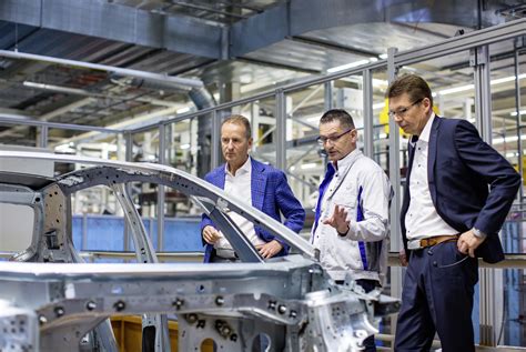 Volkswagen Production Lines Start Rolling For The Id3 Electric Vehicle