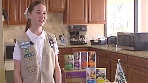 Girl Scout Sells 18107 Boxes Of Cookies Cnn Video