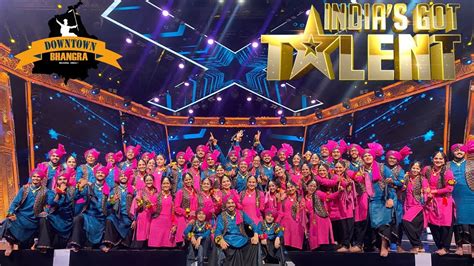 Downtown Bhangra Indias Got Talent Season 9 Bhangra Badhsah Shilpa Shetty Sony Tv