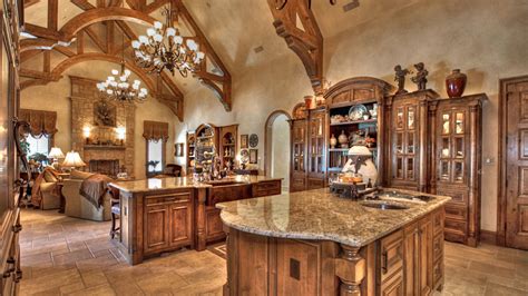 Pin By Jana S On If I Could Cook Luxury Kitchen Island Castle