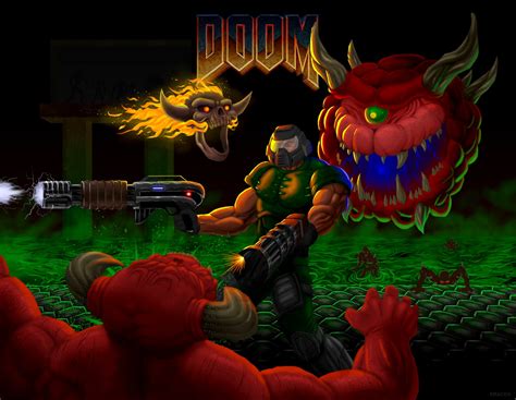 Doom Genesis By Kracov Doom Fan Art 38419967 Fanpop
