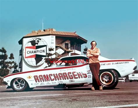 Ramchargers Leroy Goldstein And His Dodge Challenger Nitro Funny Car
