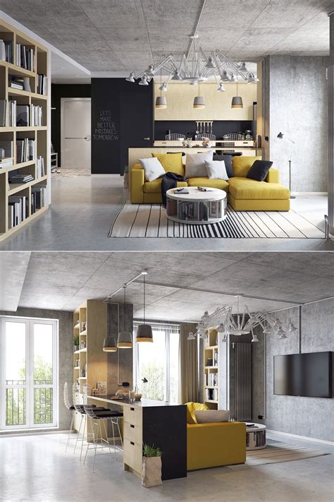Home Designing — Via 3 Concrete Lofts With Wide Open Floor Plans
