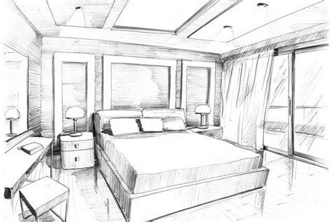 Bedroom Interior Design Sketches For Beginners