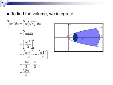 Ppt Applications Of The Definite Integrals Powerpoint Presentation