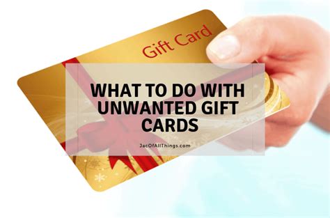 Check spelling or type a new query. 5 Things to Do with Unwanted Gift Cards | Jac of All Things