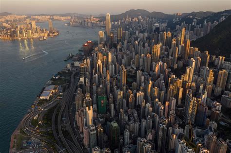 Aerial Views Across Hong Kong