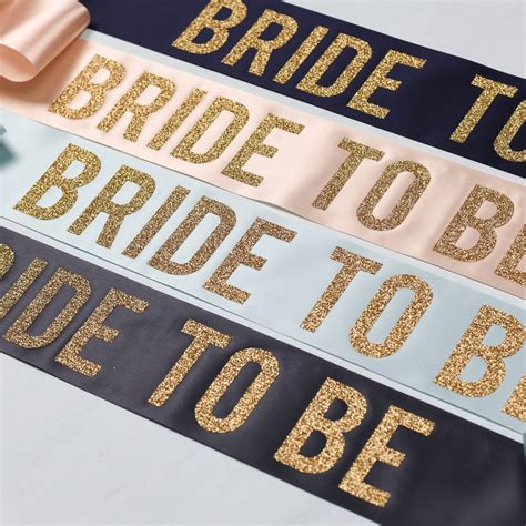 Personalised Bold Glitter Print Hen Party Sash By Oh Squirrel