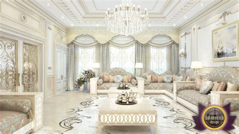 Living Room Interior Of Luxury Antonovich Design On Behance