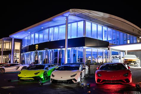 Super Suv And Aventador Svj At Grange Lamborghini Launch