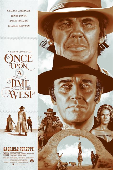 Once Upon A Time In The West Poster Epic Spaghetti Western Film Home Decor Pictures Wall Art Etsy