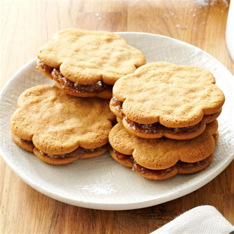 Date-Filled Sandwich Cookies Recipe | Taste of Home