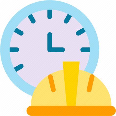 Working Hours Clock Time Icon Download On Iconfinder