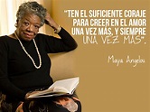 Las mejores frases de Maya Angelou | ActitudFem