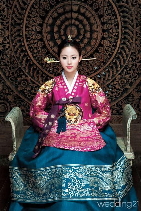 Queens Hanbok Korea 한국 스타일 전통 드레스