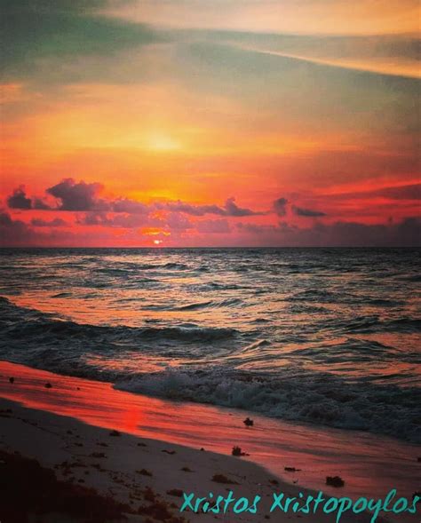 A Magical Sunset 🌇 On The Beach 🌊👌☺💖 Sunset Love Sunrise Sunset Beach Wallpaper Sundown