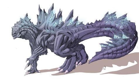 Supercharged Godzilla Redesign By Tgping On Deviantart Monster