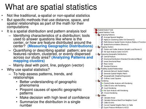 Ppt Spatial Statistics Powerpoint Presentation Free Download Id