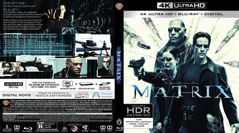 The Matrix 4k Bluray Cover Dvd Covers And Labels