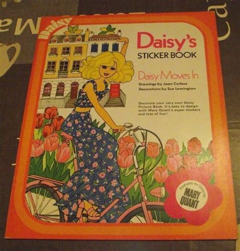Rare Vintage Paper Dolls Daisy S Sticker Book Daisy Moves In By Mary