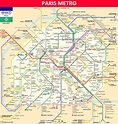 Paris Metro Map 2018 - Timetable, Ticket Price, Tourist Information