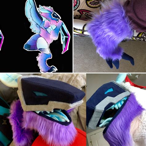 How To Make A Robotsynth Style Costume Fursuit Head 8 Steps