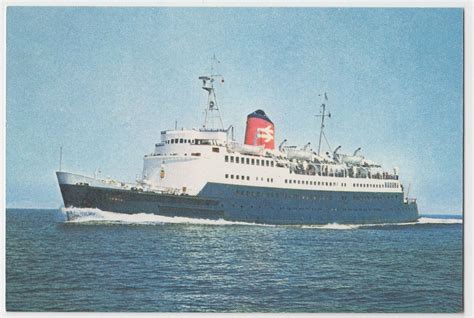 Shipping Sealink Vessel Ss Sarnia Ppc By Dixon Unused C 70s Ebay