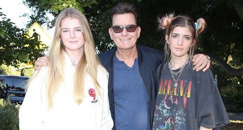 Charlie Sheen Denise Richards Daughters Are All Grown Up