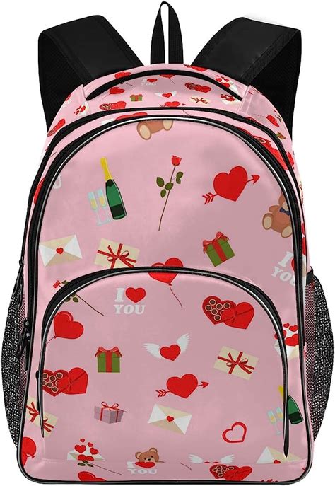 Valentines Day T New Backpack For School Teenagers