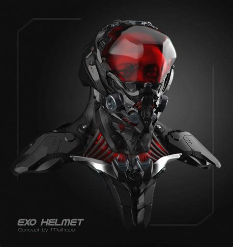Ahmed Maihope Exo Helmet Concept