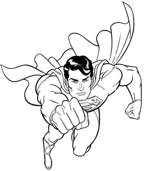 Desenho De Superman Se Transformando Para Colorir Tudodesenhos Images