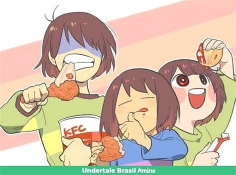 Krischarafrisk Eating Kfcs Wiki Undertale Amino