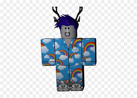 Roblox Robloxian Pajamas Blue Gfxer Pajamabottoms Illustration