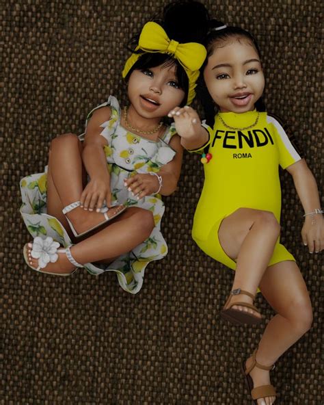 Lillie And Giovanna Claikim Sim On Patreon Sims 4 Cc Kids Clothing
