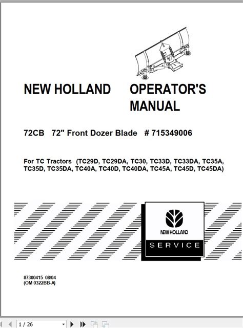 New Holland T9450 T9505 T9560 T9615 T9670 Tractor Operators
