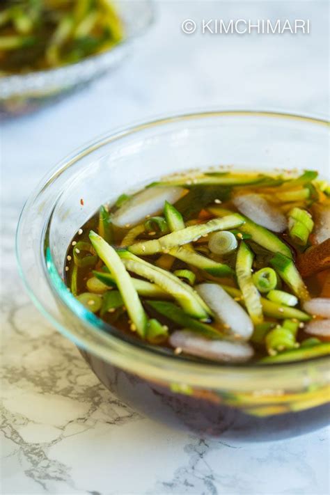 The korean language has a simple alphabet that is made for quick understanding. Korean Cold Cucumber Soup (Oi NaengGuk) | Recipe | Przepisy