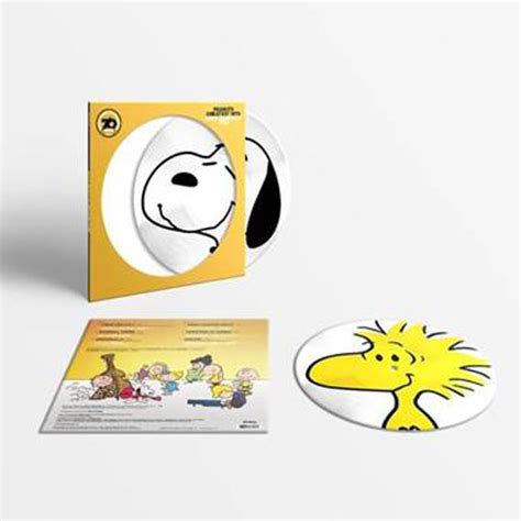 Vince Guaraldi Trio Peanuts Greatest Hits Picture Disc Vinyl Lp Cr